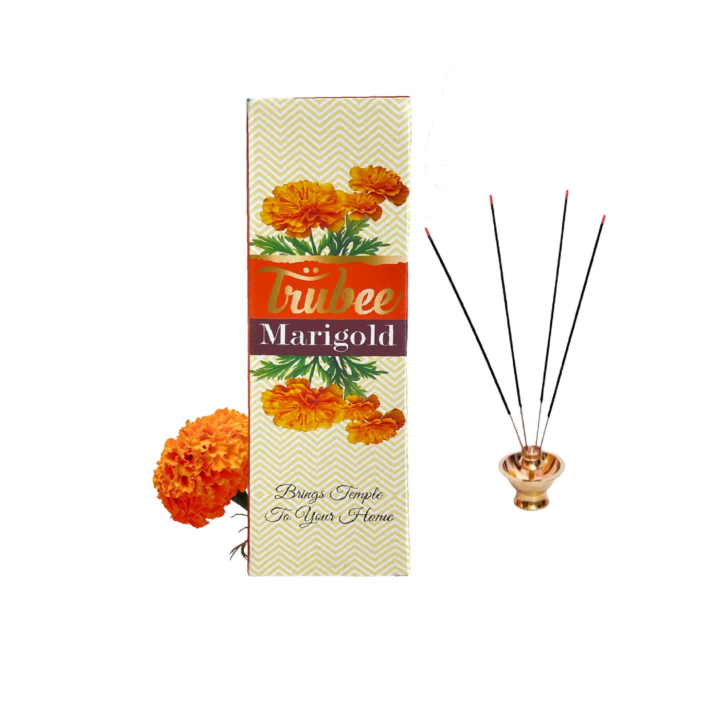 Trubee Marigold Incense sticks (Agarbatti)