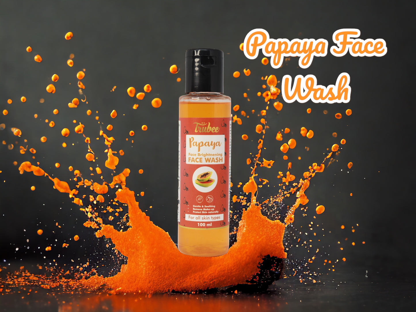 Trubee Papaya Face Brightening Face Wash