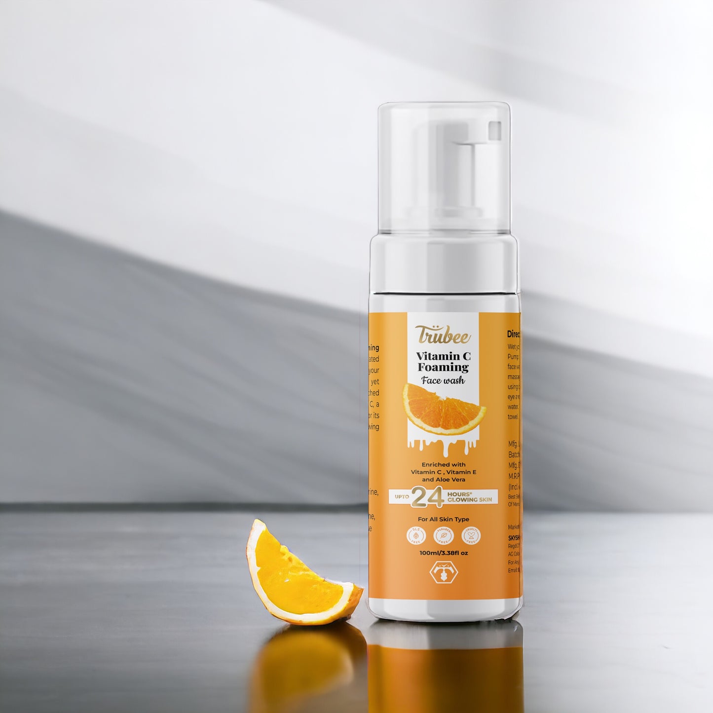 Trubee Vit-C Foaming Face Wash