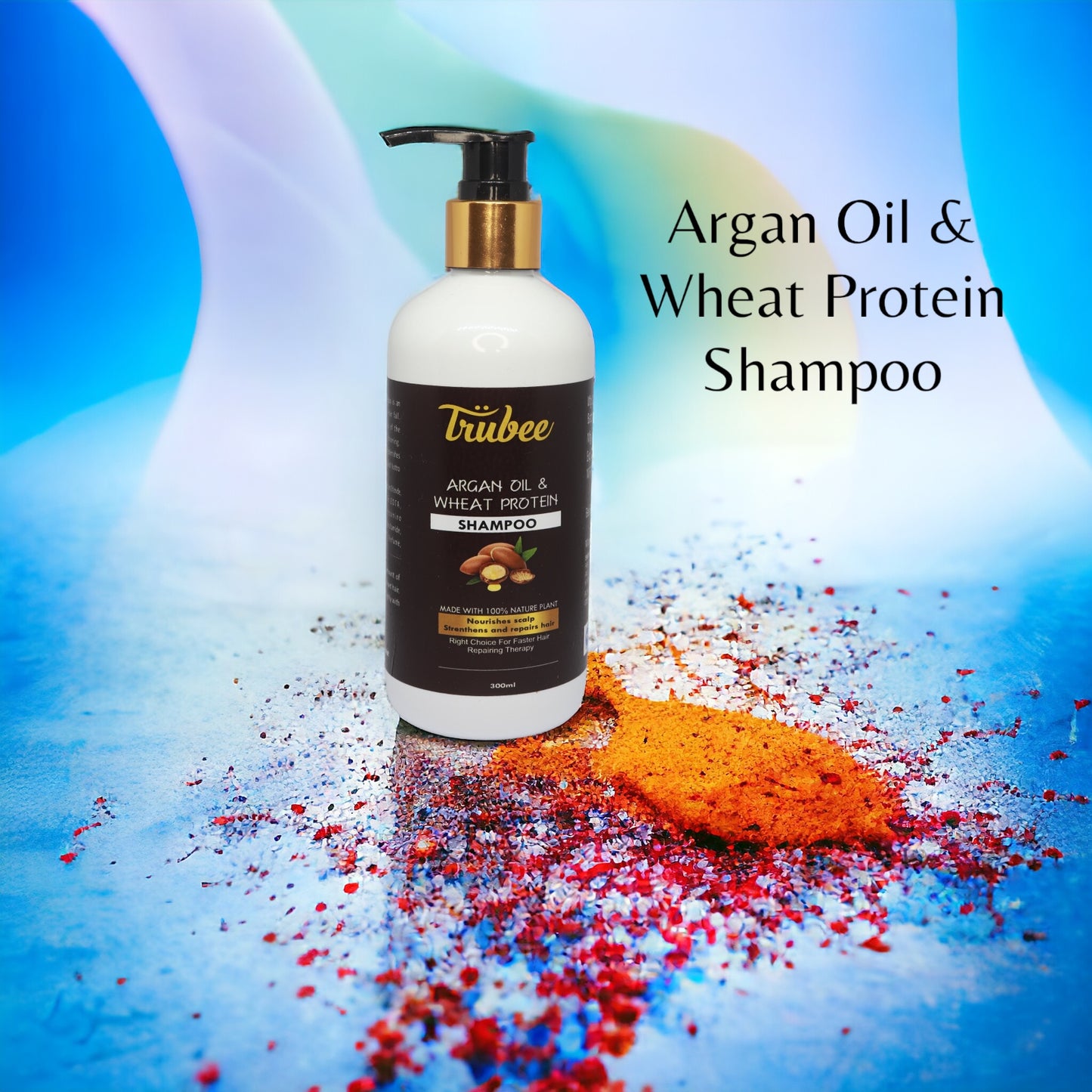 Trubee Argan oil & Wheat Protein shampoo