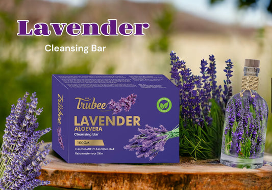 Truebee Lavender Aloevera Cleansing Bar