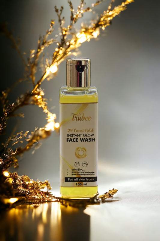 Trubee 24 carat Gold Face wash